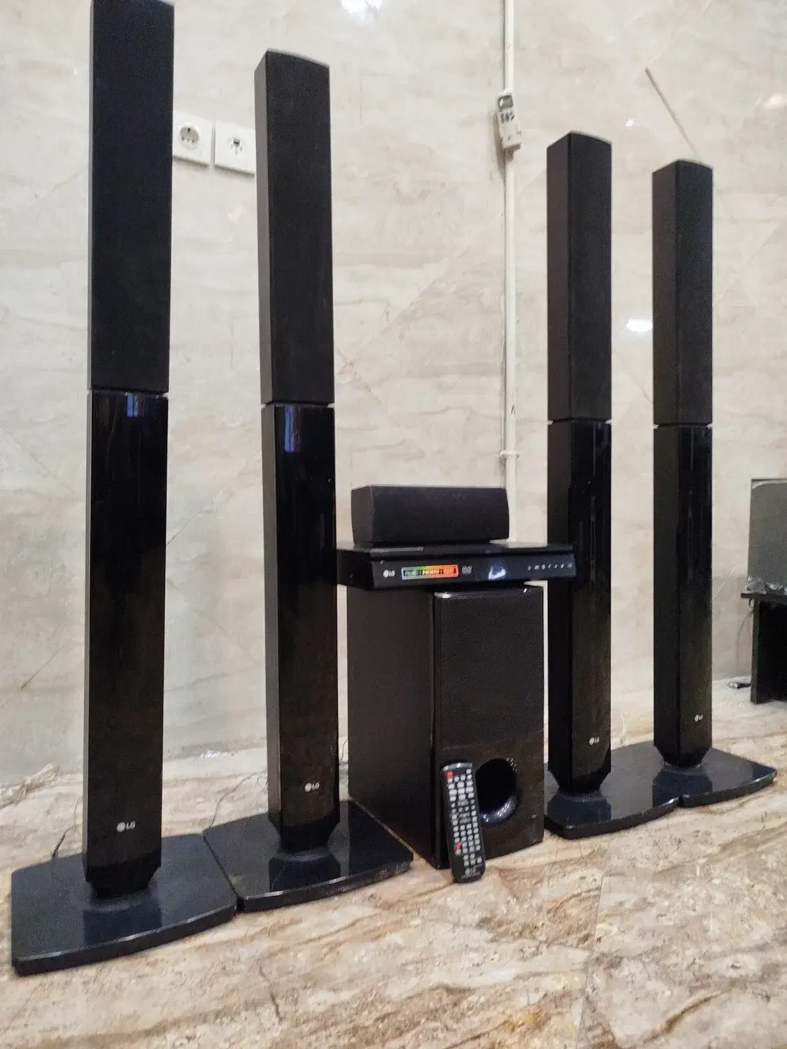 سینما خانگی LG بلوتوث دار فابریک LH655BT|سیستم صوتی خانگی|ساوه, |دیوار