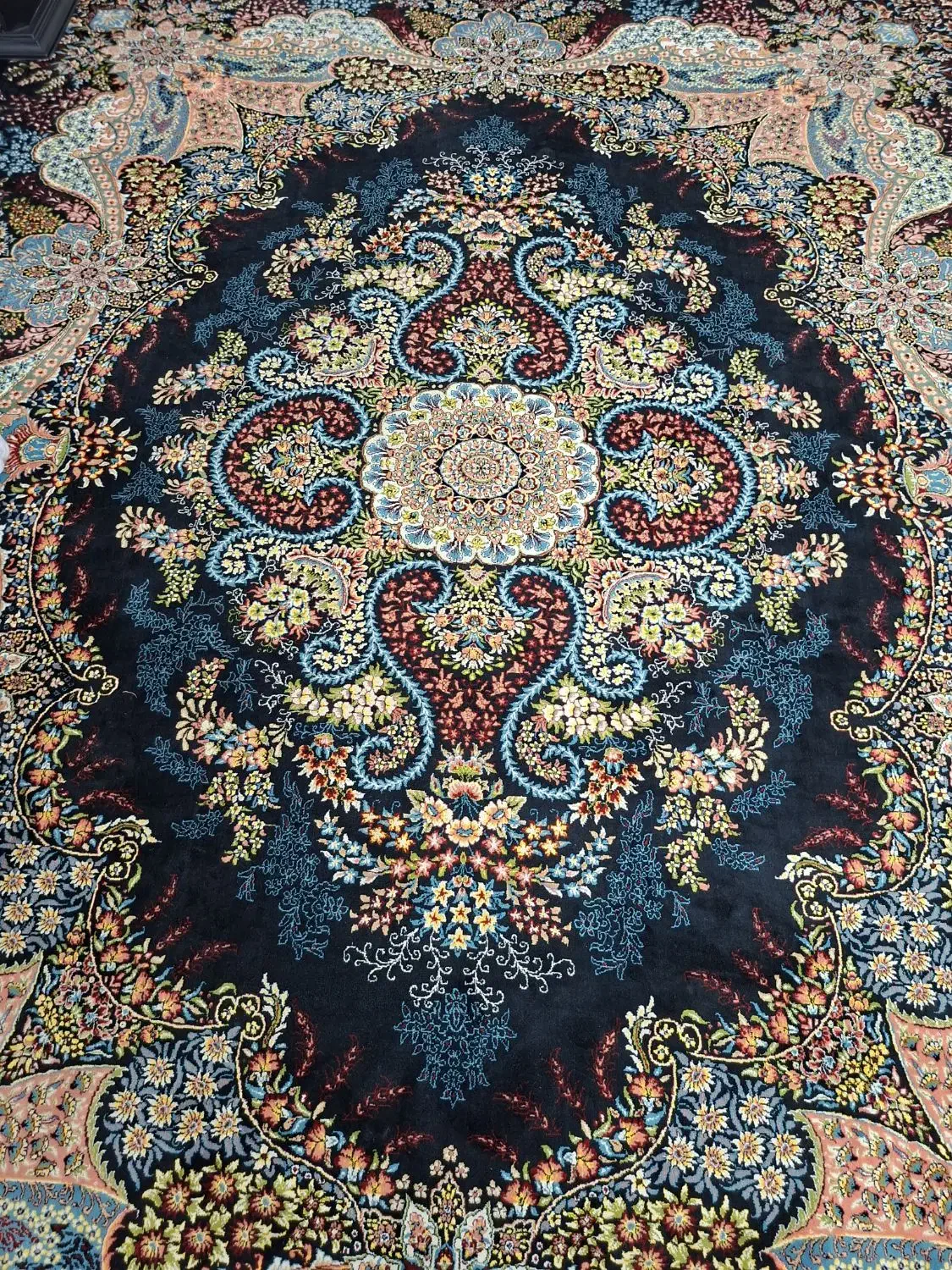 فرش|فرش|کاشمر, |دیوار