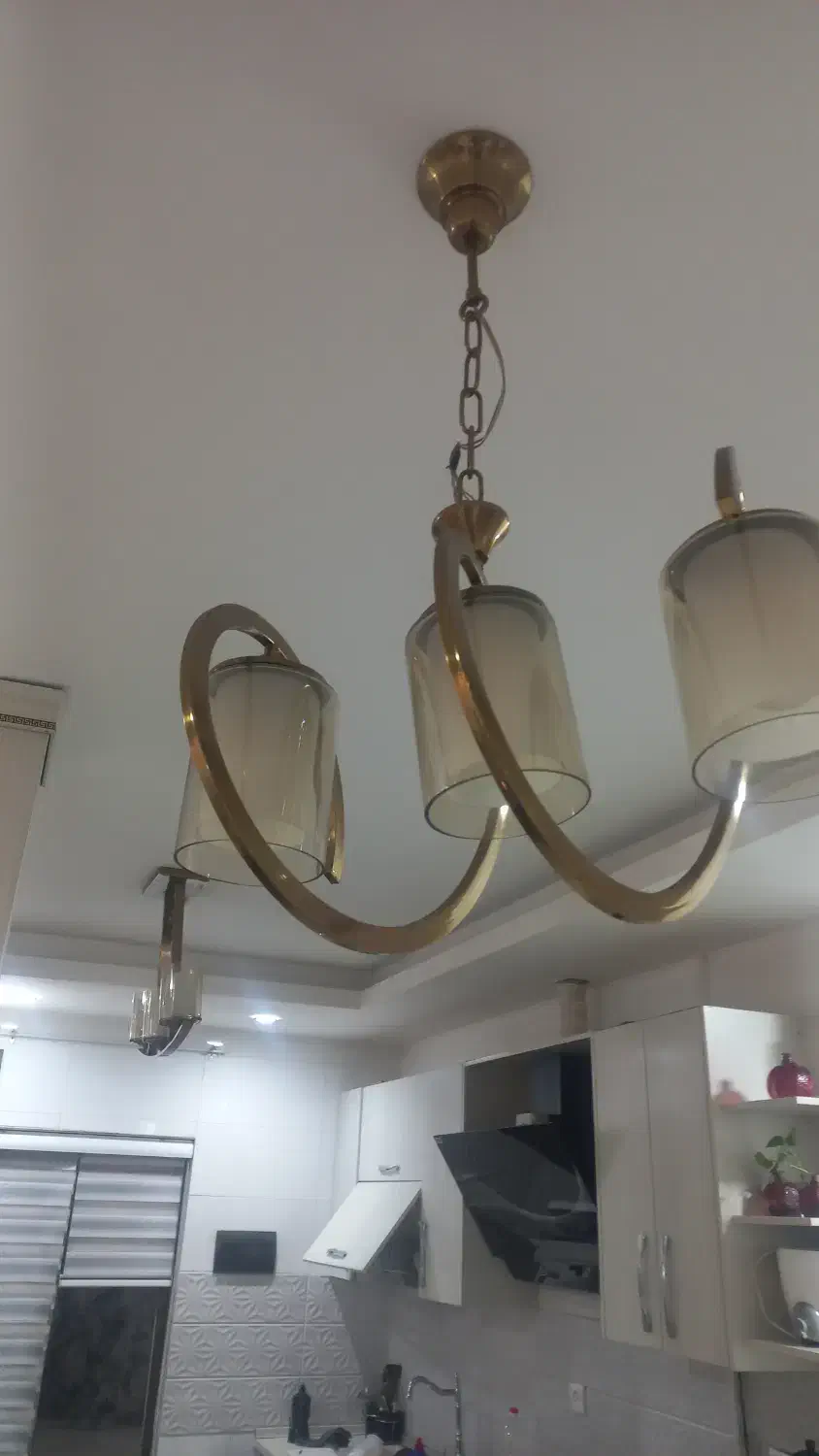 دو تا لوستر در حد نو با نو فرقی نداره|لوستر و چراغ آویز|گرگان, |دیوار