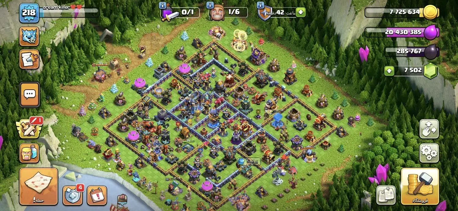 اکانت کلش لول|کنسول، بازی ویدئویی و آنلاین|سنندج, |دیوار