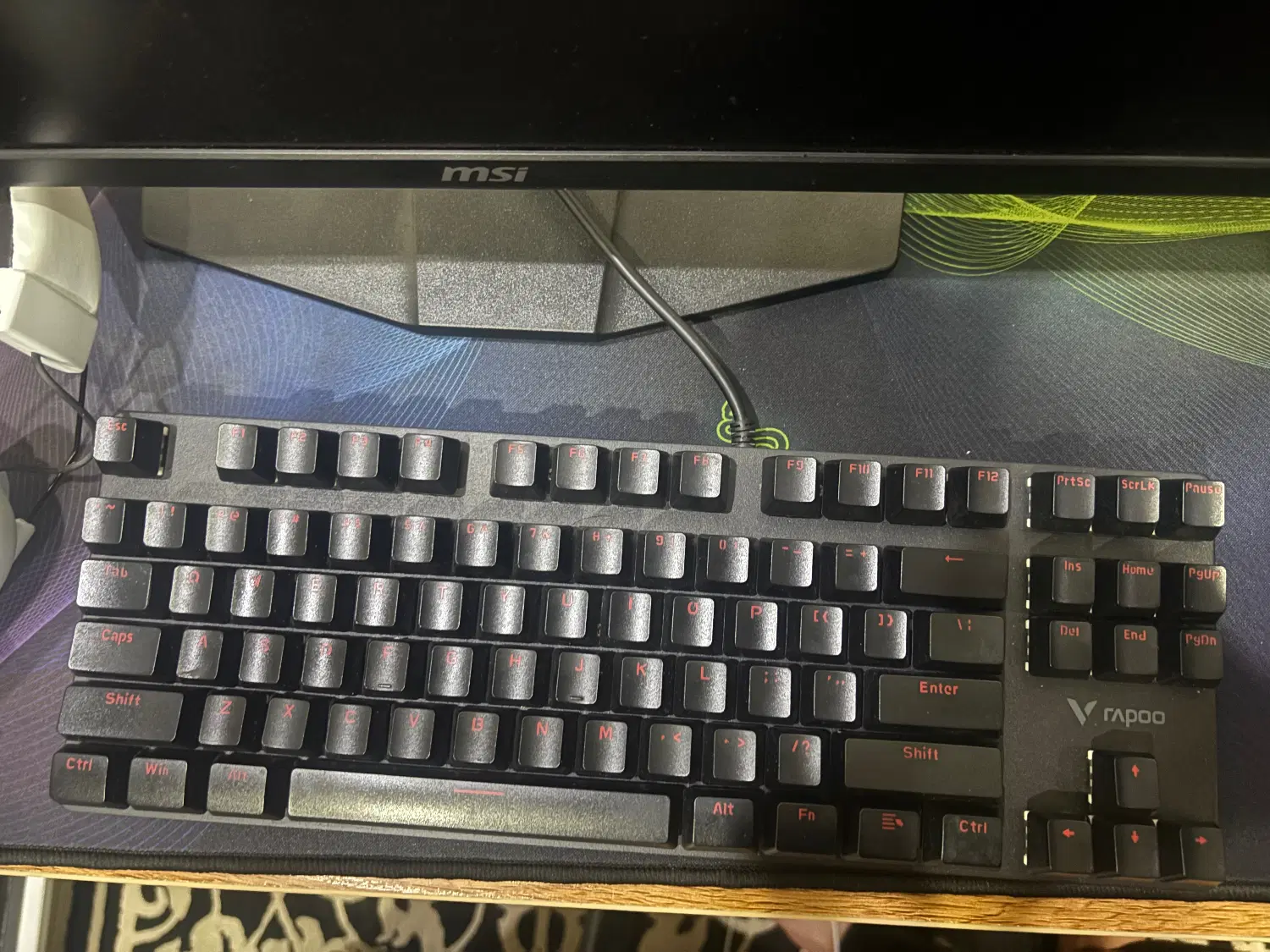 Keyboard Rapoo V500 Alloy|قطعات و لوازم جانبی رایانه|شهریار, شهرک وائین|دیوار