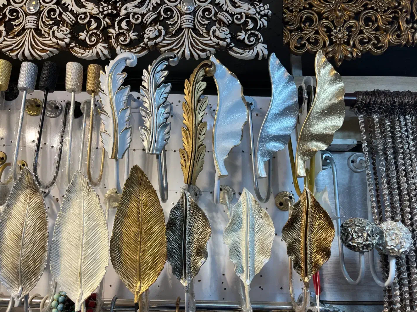 گل میخ پرده و عصایی پرده هولدر پرده|پرده، رانر، رومیزی|تهران, بازار|دیوار