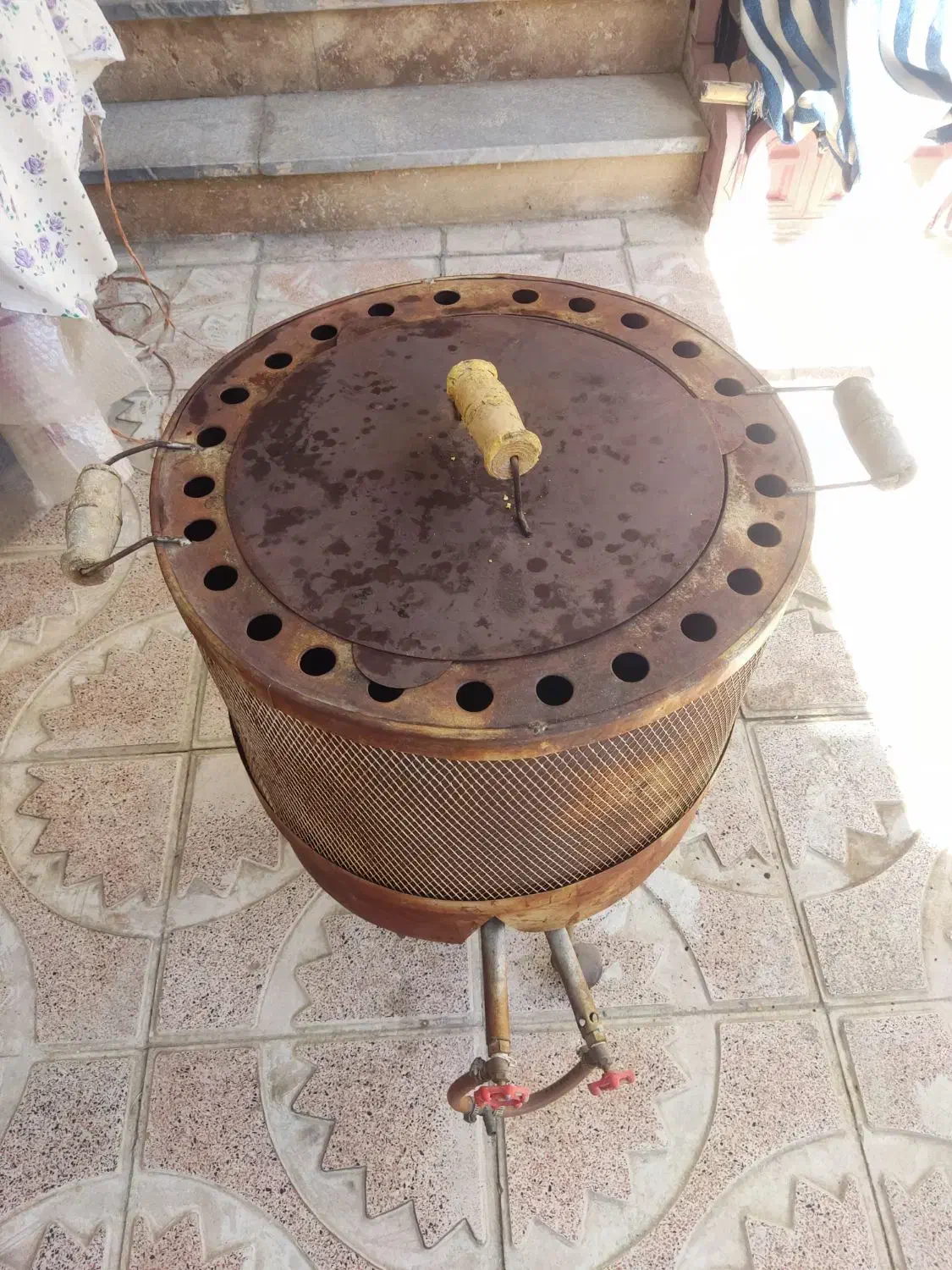 تنور گازی برای کولیره تنوری|اجاق گاز و لوازم برقی پخت‌وپز|کامیاران, |دیوار