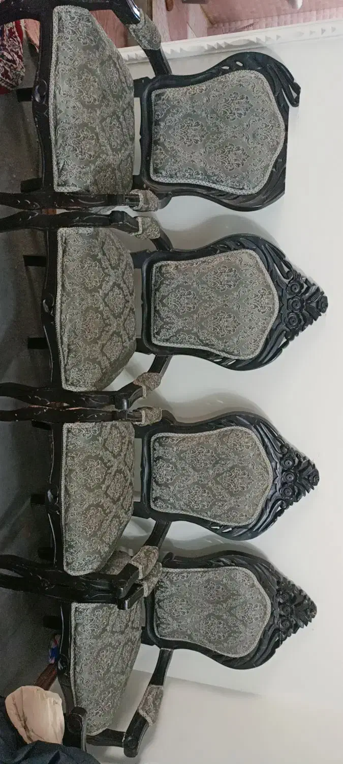 مبل سلطنتی 9نفره|مبلمان خانگی و میز عسلی|کهریزک, |دیوار