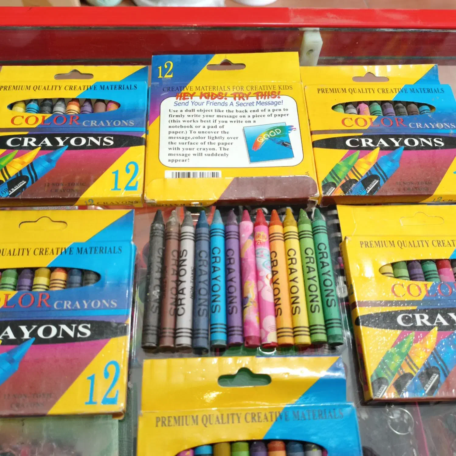 مداد شمعی 12رنگ|لوازم التحریر|همدان, |دیوار