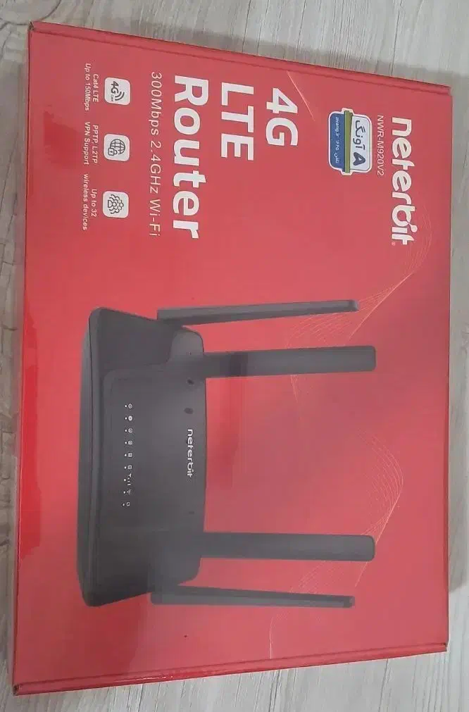 مودم و روتر 4G LTE مدل Neterbit NWR M920 V2 نتربیت|مودم و تجهیزات شبکه|شیراز, شهرک برق|دیوار