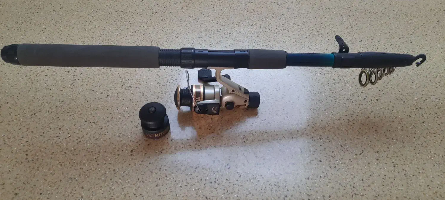 فروش فوق‌العاده لنسر و چرخ ماهیگیری حرفه ای|ماهیگیری|کرمانشاه, |دیوار