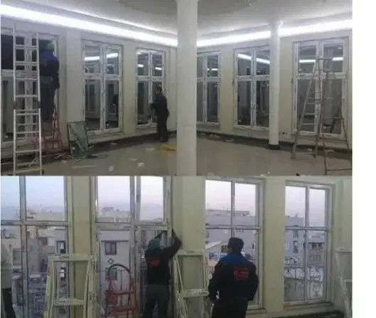 نصب پنجره upvcوکرکره برقی|خدمات پیشه و مهارت|همدان, |دیوار