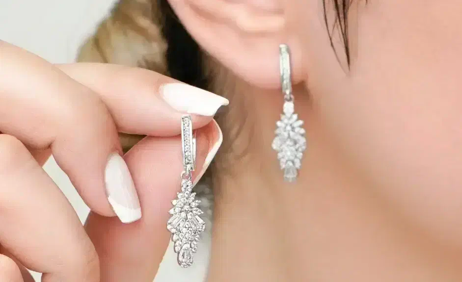 گوشواره نقره|جواهرات|تاکستان, |دیوار