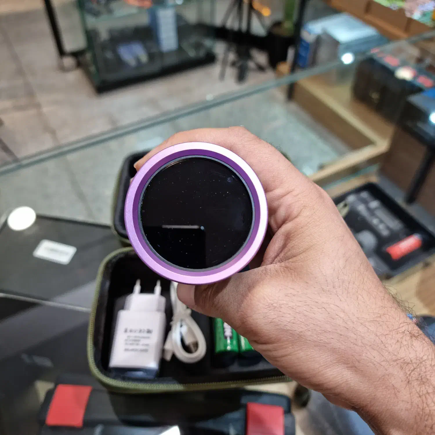 چراغ قوه یووی uv ماورابنفش مخصوص کارشناسی رنگ|کوهنوردی و کمپینگ|تهران, لاله زار|دیوار