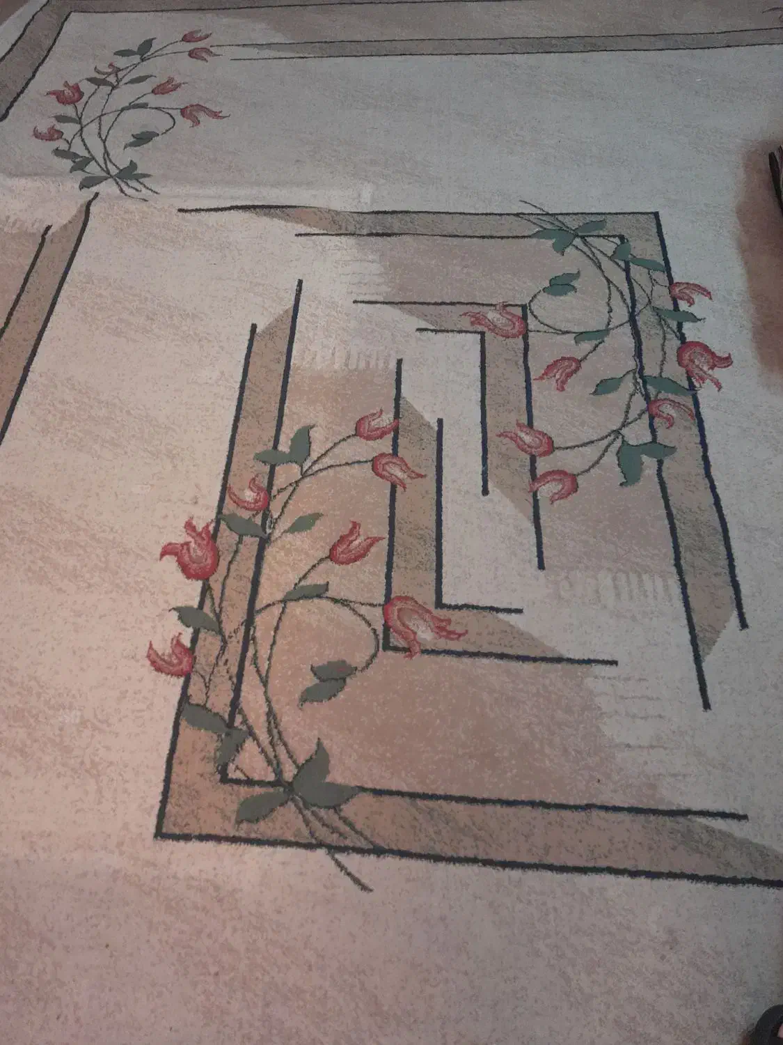 فرش ۱۲ متری فانتزی|فرش|گرگان, |دیوار