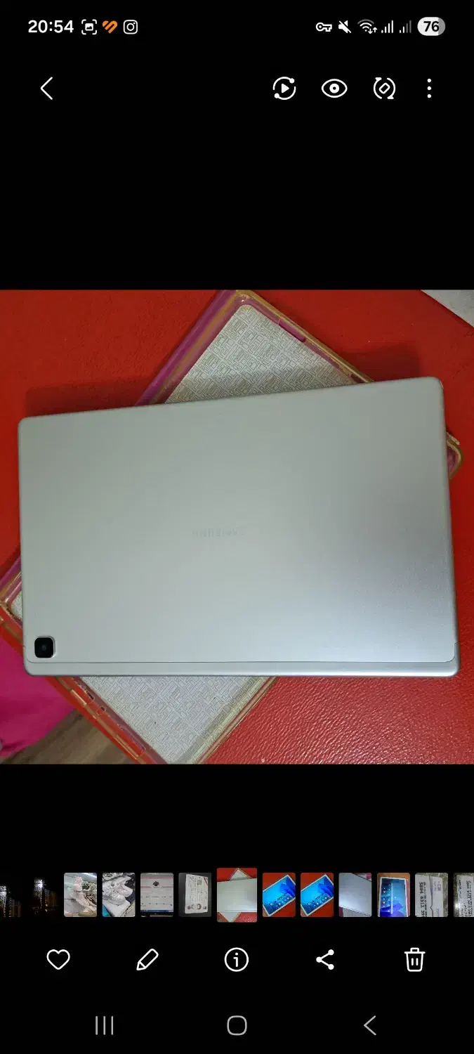 تبلت سامسونگ a7 در حد خیلی نو|تبلت|شیراز, اصلاح‌نژاد|دیوار