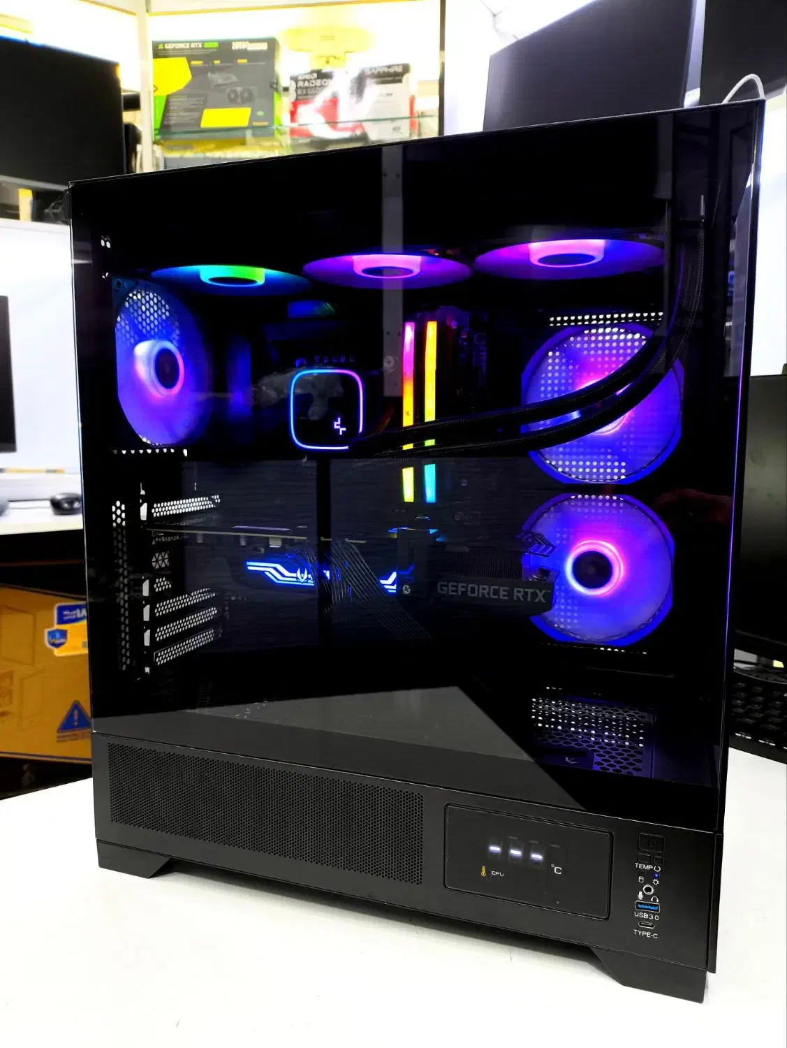 کیس گیمینگ و رندر  (۱۳۷۰۰k)i7|رایانه رومیزی|اردبیل, |دیوار