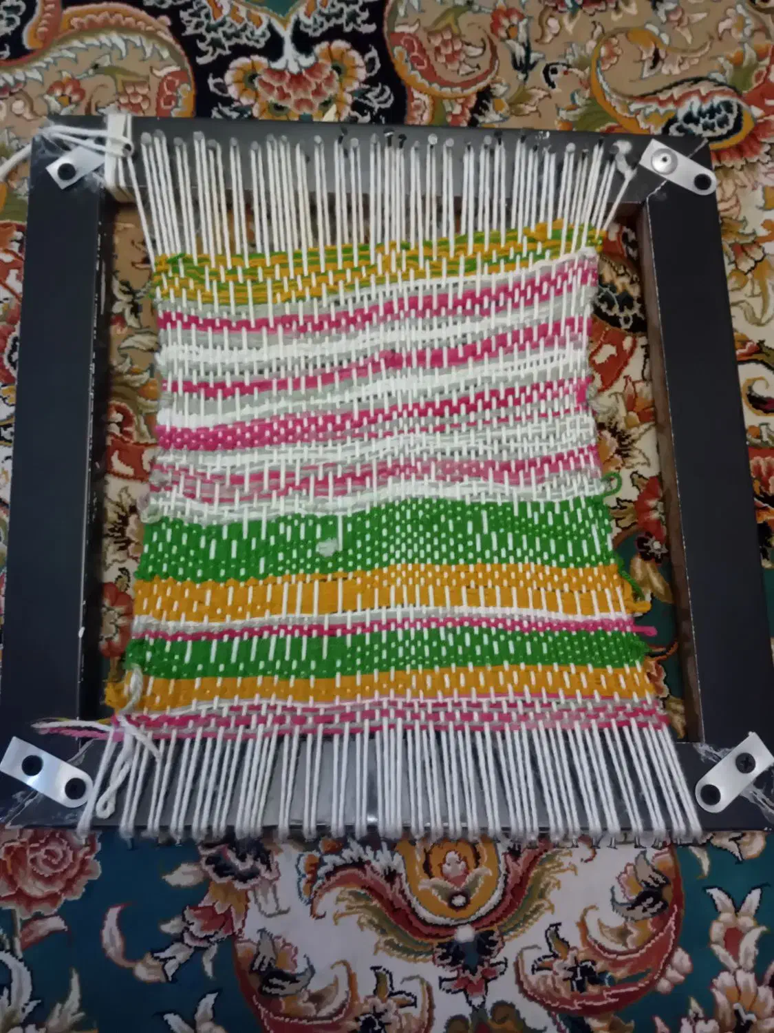 تابلو فرش قدیمی از زمان هخامنشیان|تابلو فرش|زاهدان, |دیوار