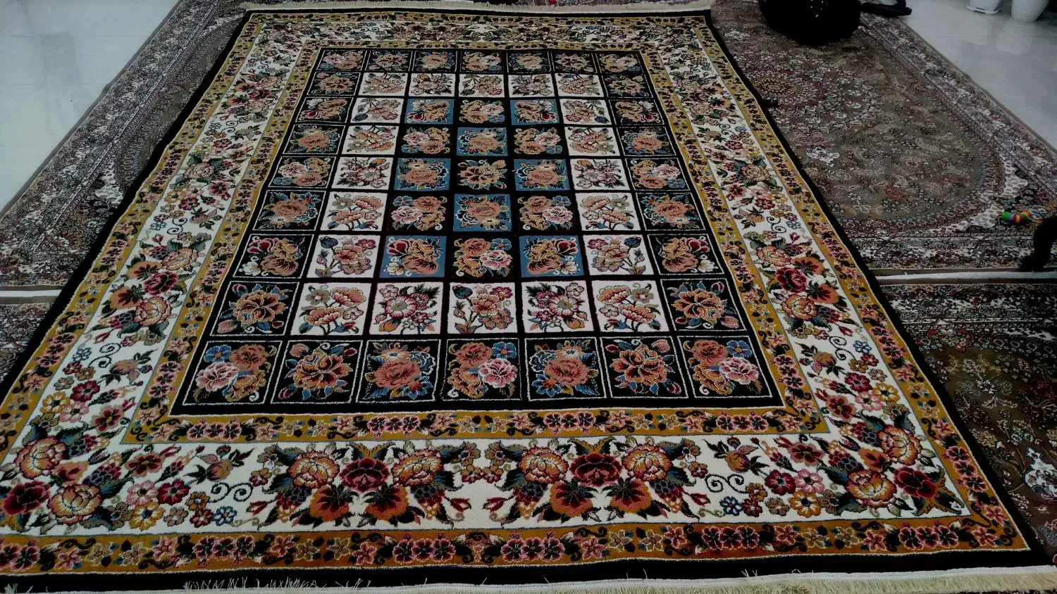 دوعدد گلیم فرش ۶و۹متری|گلیم، جاجیم، گبه|دهگلان, |دیوار