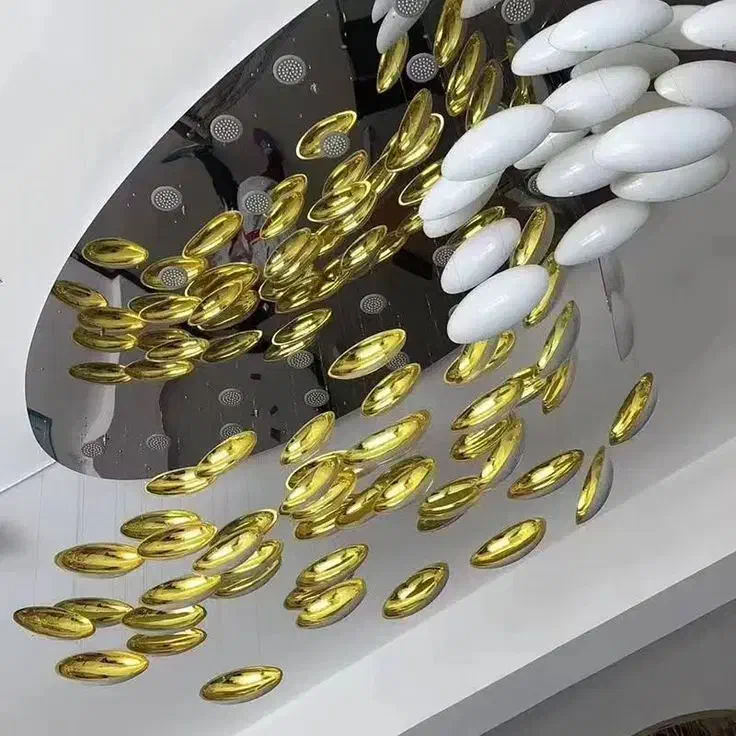 لوستر اسکای لایت ،کریستال دست ساز آووکادو،شهاب سنگ|لوستر و چراغ آویز|تهران, بازار|دیوار