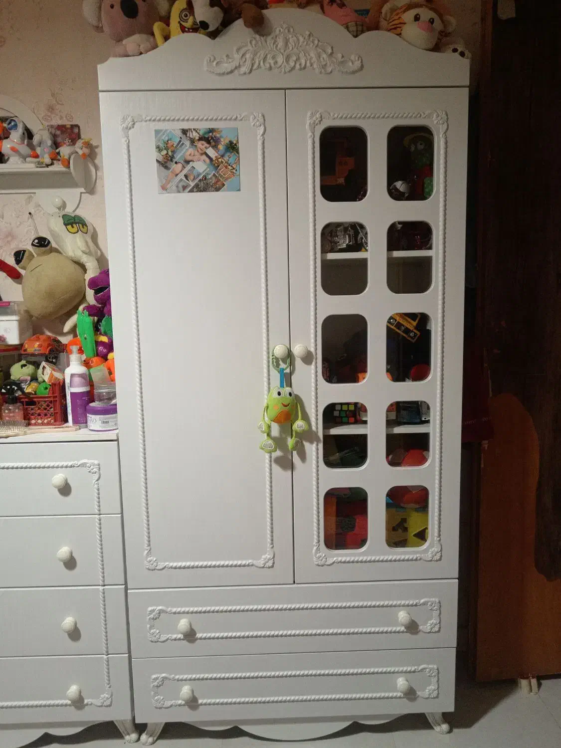 کمد بچه‌|جاکفشی، کمد، دراور|قرچک, شهرک طلائیه|دیوار