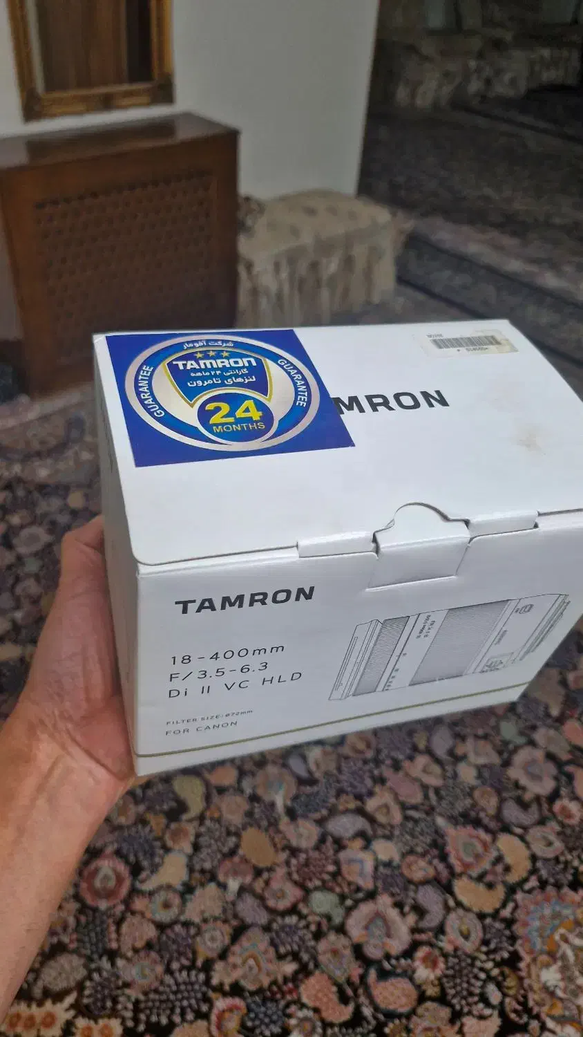 لنز تامرون ۱۸-۴۰۰ برای دوربین canon|دوربین عکاسی و فیلم‌برداری|تهران, شهران جنوبی|دیوار