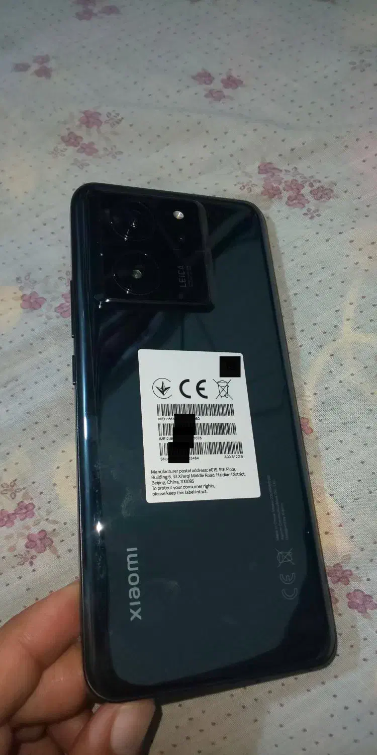 Xiaomi 13t pro 12/512 در حد خشک خشک|موبایل|چابهار, |دیوار