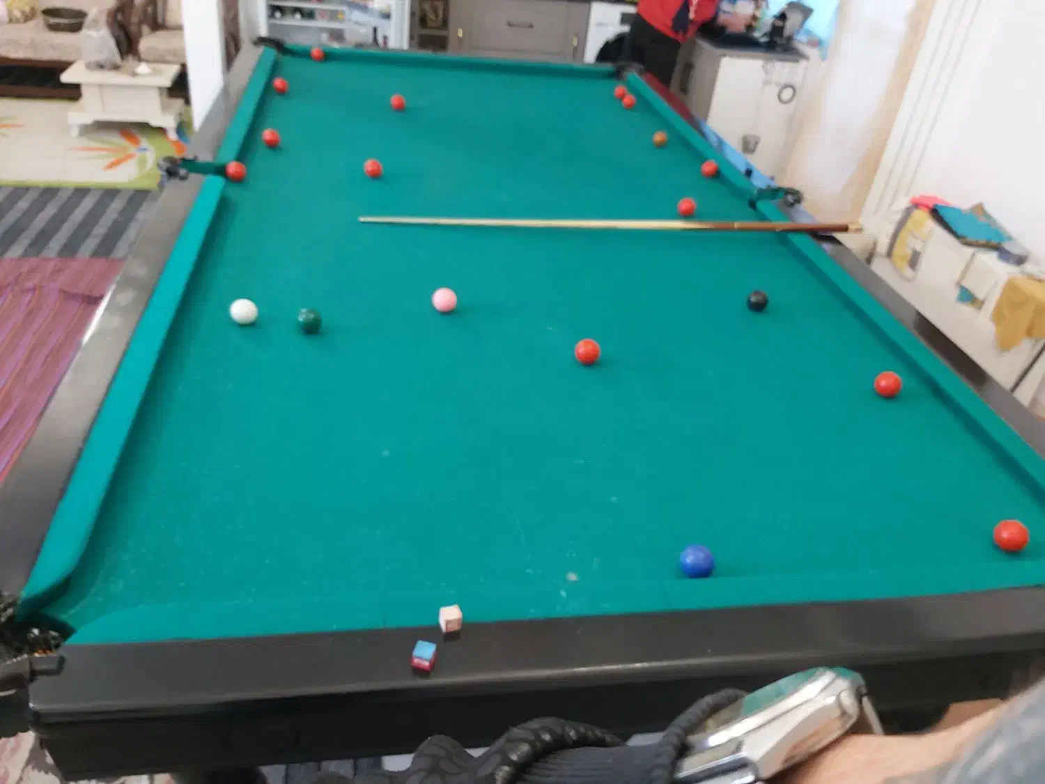 میز اسنوکر ۱۲فوتی (۶پایه)|ورزش‌های توپی|باسمنج, |دیوار