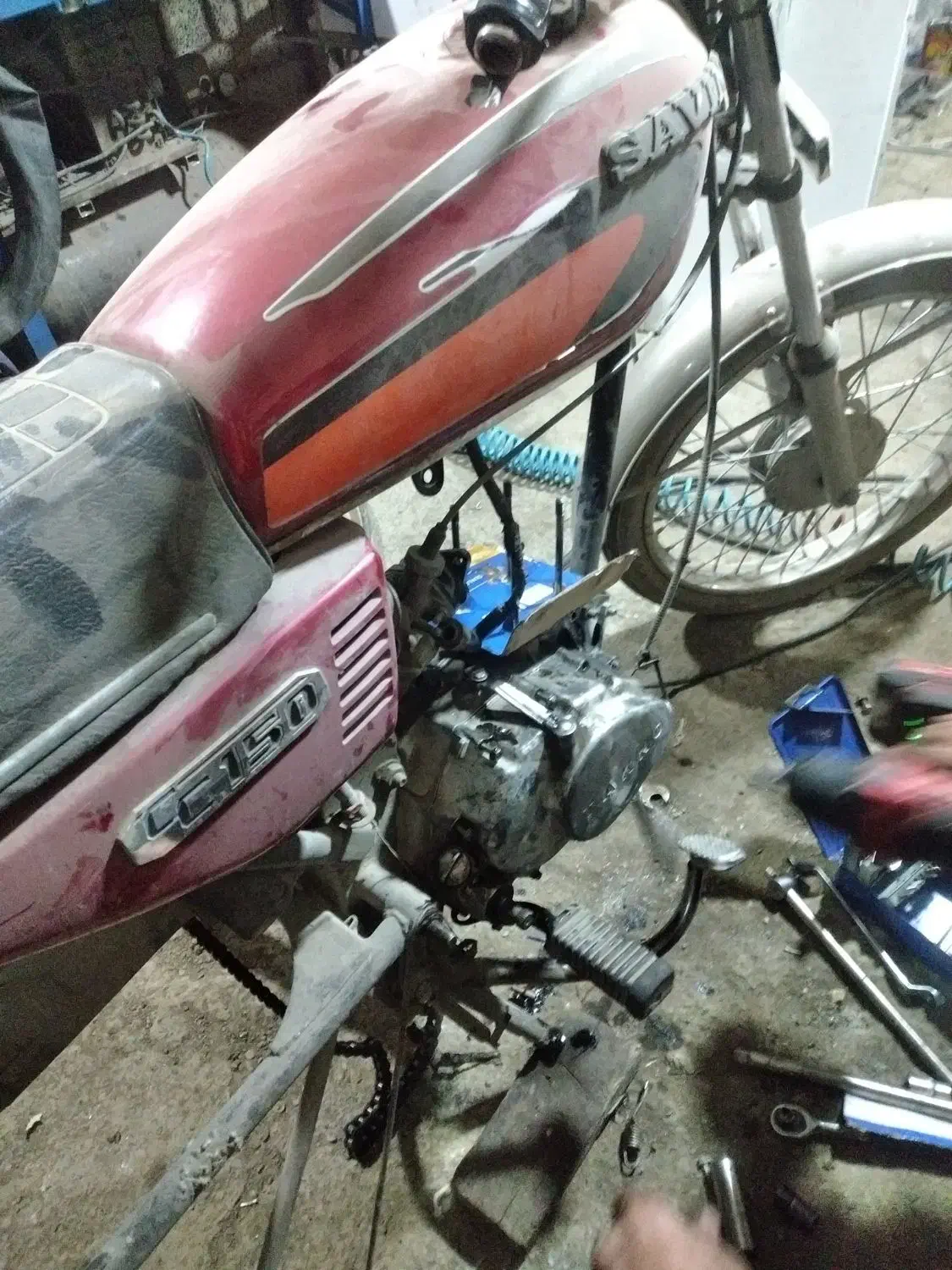 موتور ۱۲۵TAKNO مدل ۶۳|موتورسیکلت|مریوان, |دیوار