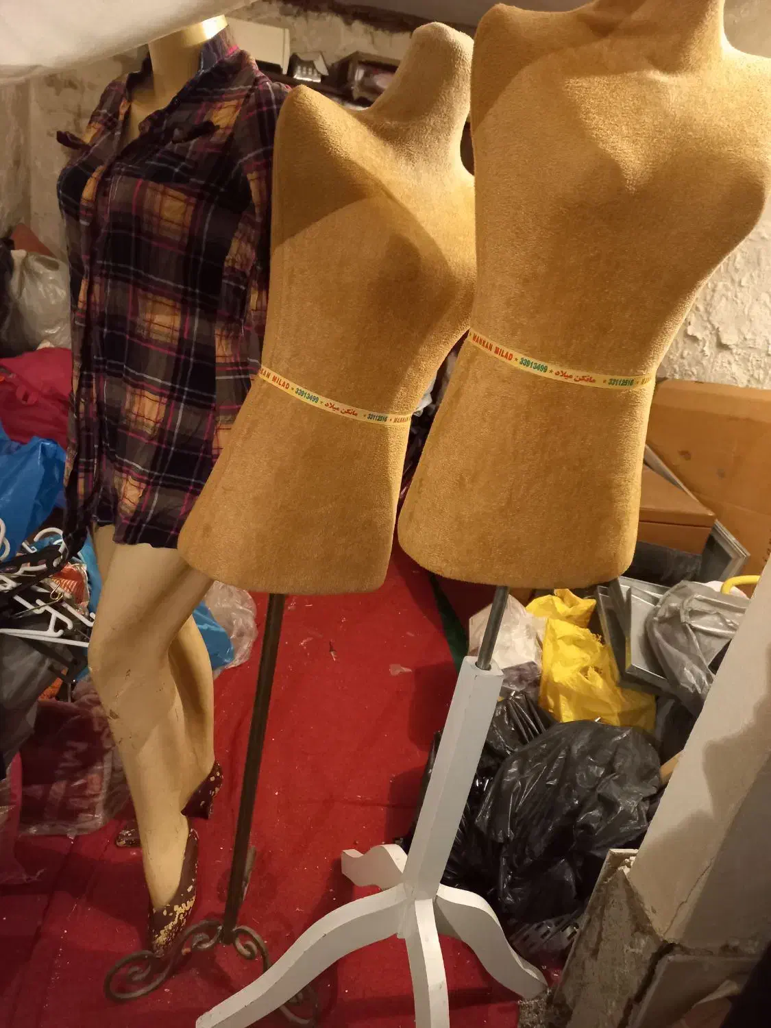 تعدادی مانکن مزونی و ساده|لوازم خیاطی و بافتنی|سبزوار, فیاض|دیوار