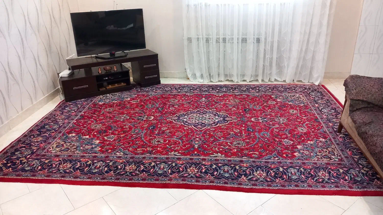 فرش ۹ متری دست باف|فرش|اراک, |دیوار