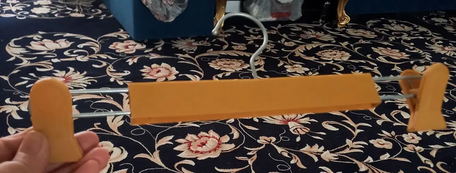 چوب رختی شلوار|بندرخت و رخت‌آویز|کرمانشاه, |دیوار