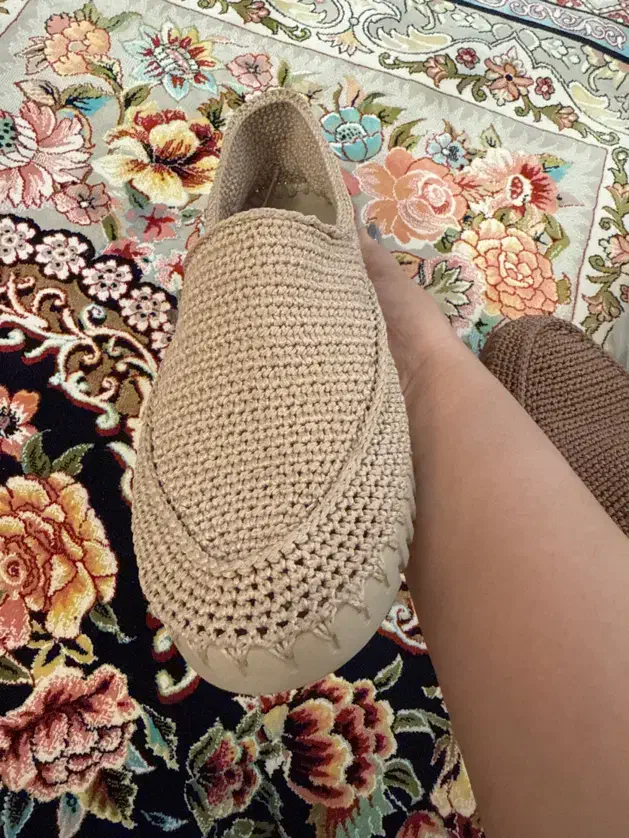 گیوه نو سایز۳۹ کرم و مشکی نوی نو|کیف، کفش، کمربند|زرند, |دیوار