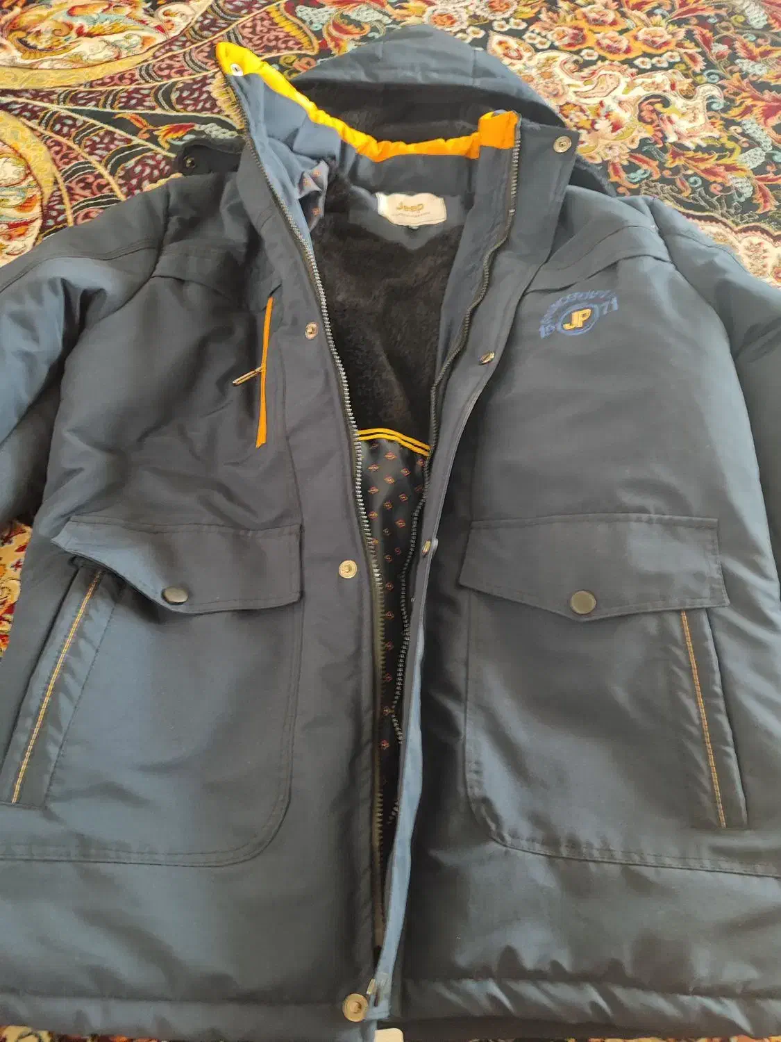 کاپشن سرمه ای نو|لباس|شیراز, وزیرآباد|دیوار