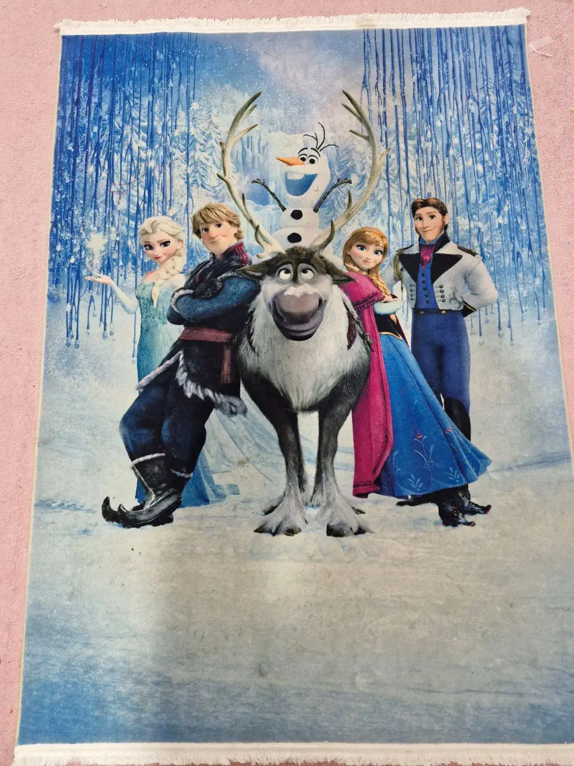 ست لوازم اتاق کودک طرح فروزن (آنا السا)|اسباب و اثاث بچه|فارسان, |دیوار