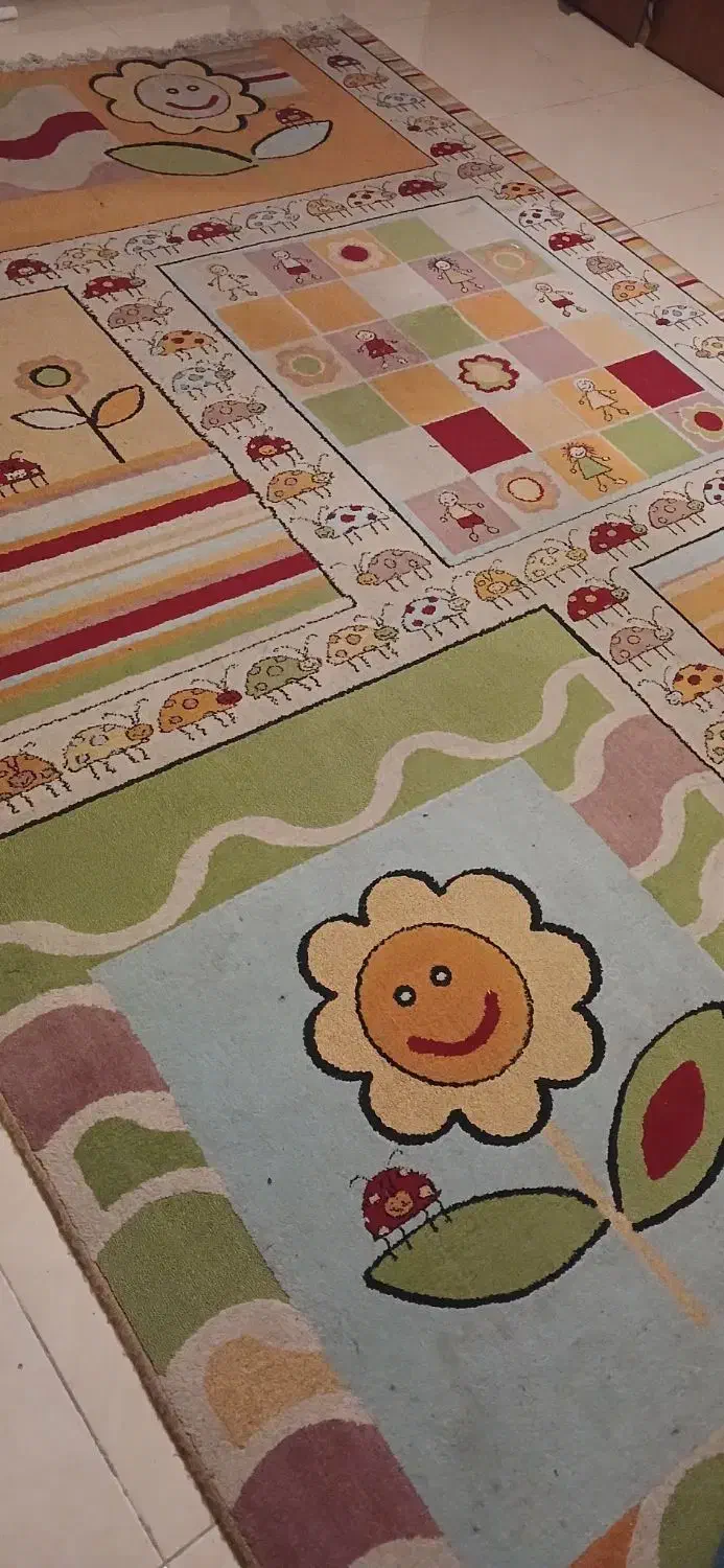 فرش کودک.۶ متری|فرش|چالوس, |دیوار