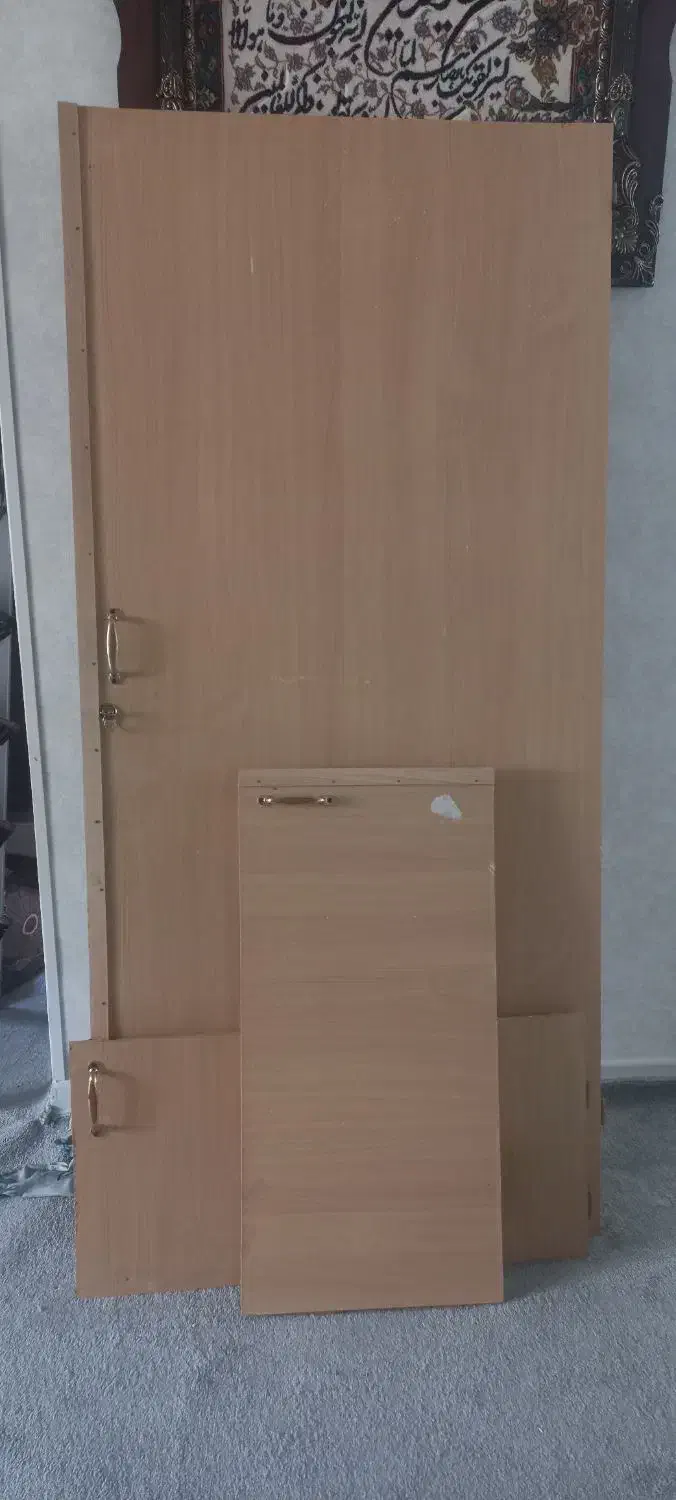 در کمد دیواری چوبی|جاکفشی، کمد، دراور|بجنورد, |دیوار