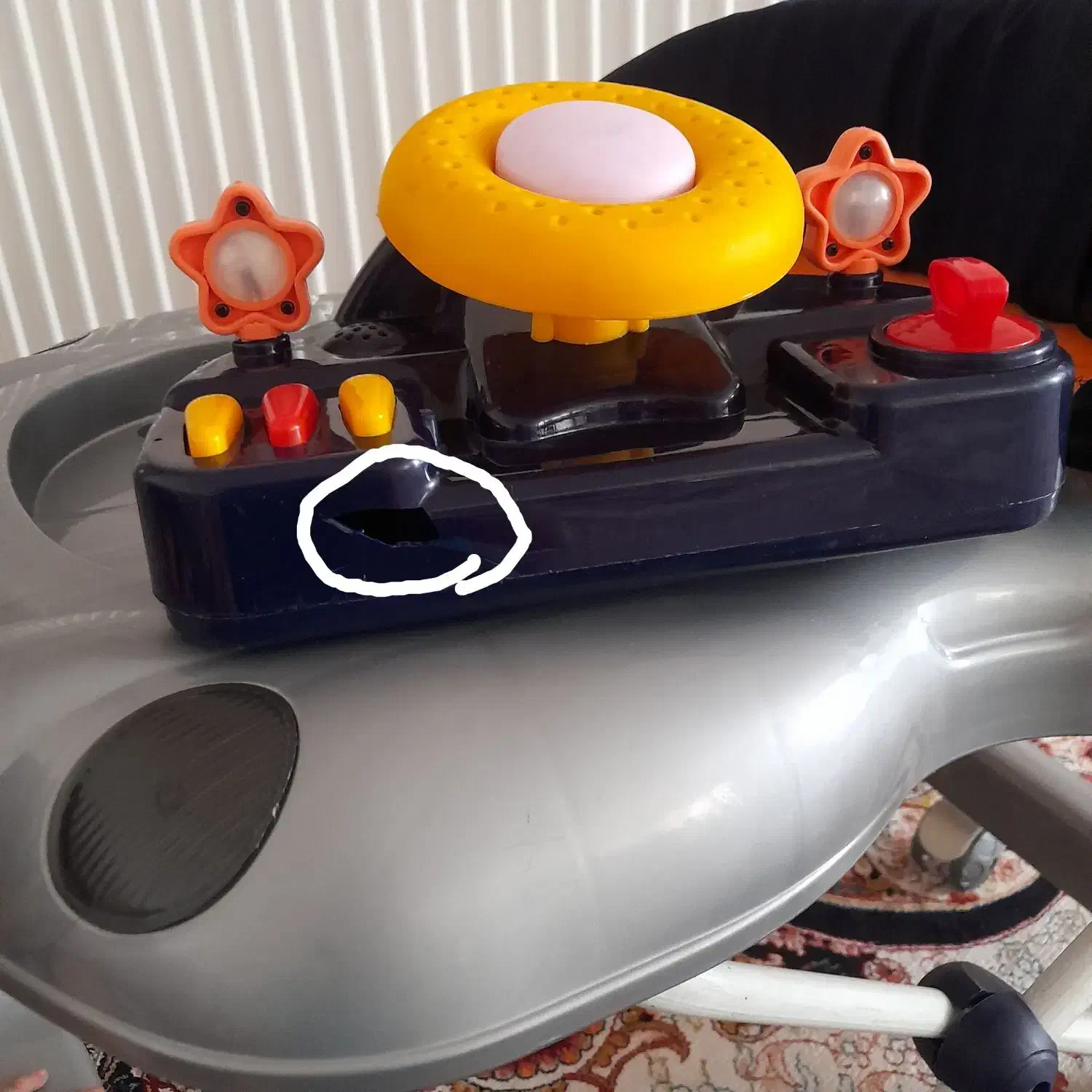 دوعددروروئک تاب گهواره ای ماشین کودک|کالسکه و لوازم جانبی|تهران, اتابک|دیوار