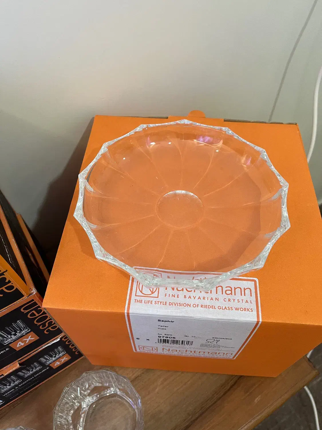 پیش دستی کریستال ناخمن طرح سفیر|ظروف سرو و پذیرایی|تهران, عباس‌آباد|دیوار