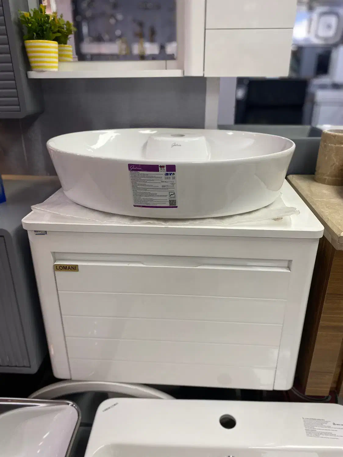 روشویی کابینتی مدل بامبو کرو سایز ۸۰/۴۰|لوازم سرویس بهداشتی|تهران, تهرانسر شمالی|دیوار