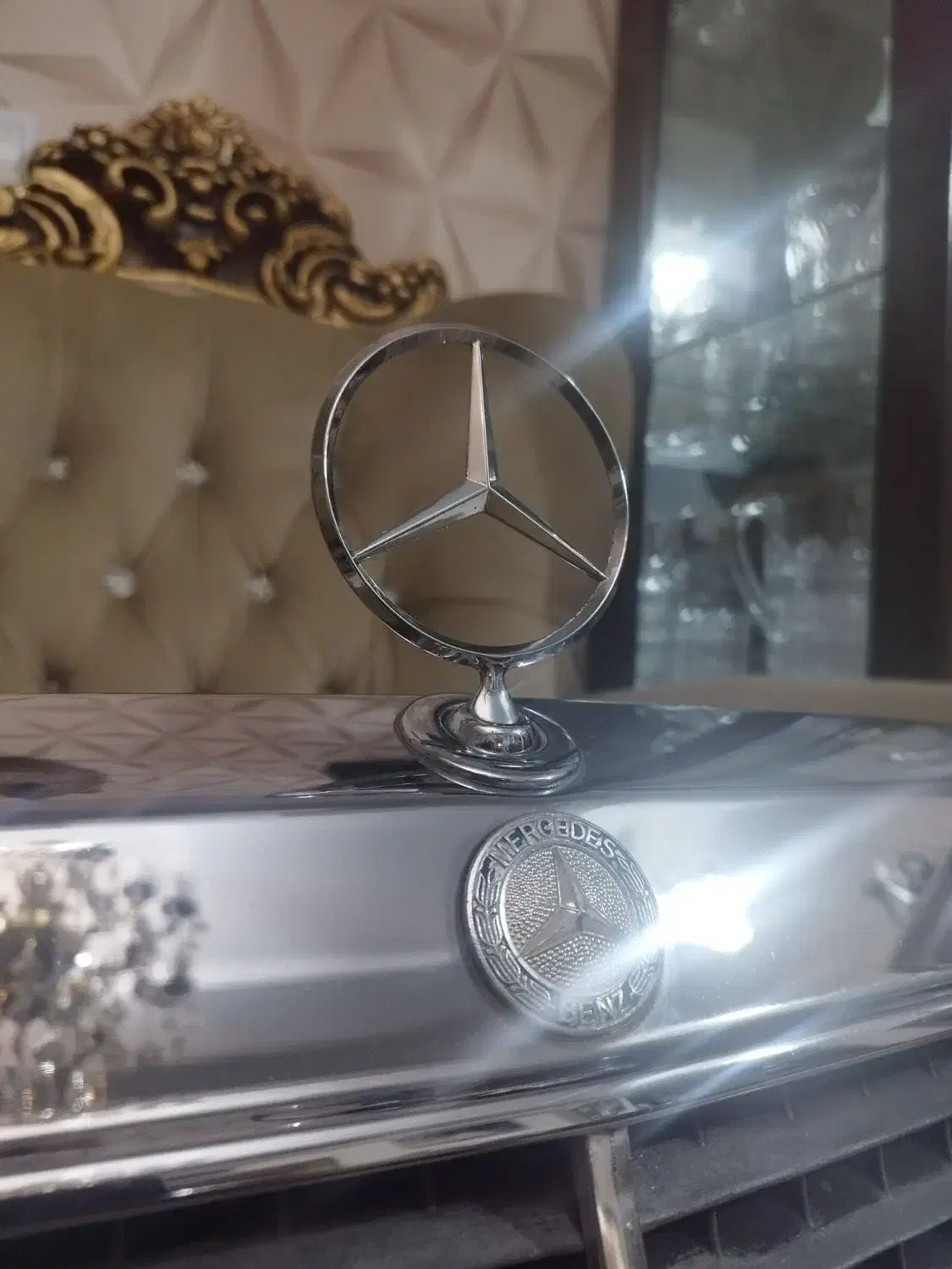 جلو پنجره مرسدس بنز چراغ راهنما جعبه امداد بنز کپل|قطعات یدکی و لوازم جانبی|ری, شهادت|دیوار