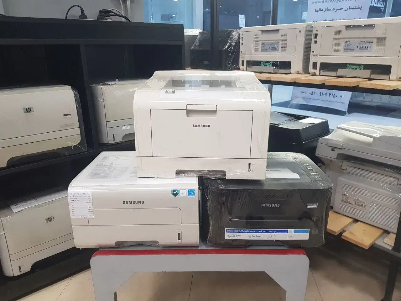 دستگاه پرینتر تک کاره samsung و HP|پرینتر، اسکنر، کپی، فکس|مشهد, عامل|دیوار