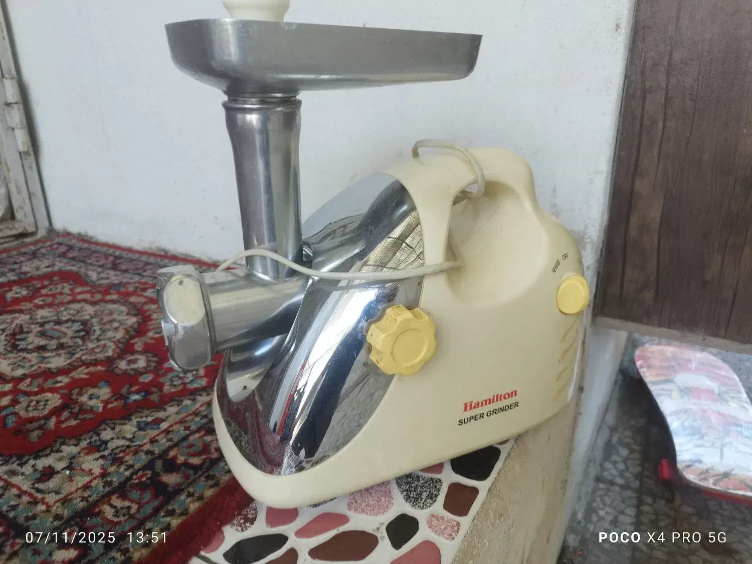 فروش چرخ گوشت همیلتون کم کار|خردکن، آسیاب، غذاساز|رودسر, |دیوار