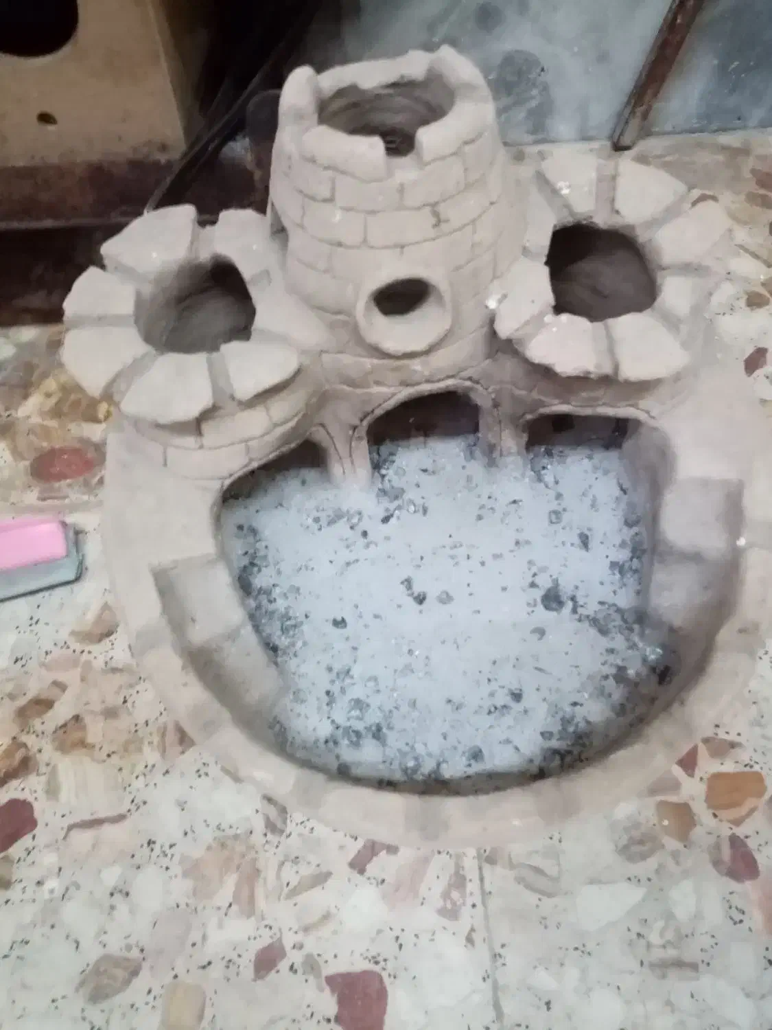 منقل گلی|صنایع دستی و سایر لوازم تزئینی|اهواز, شریعتی جنوبی|دیوار