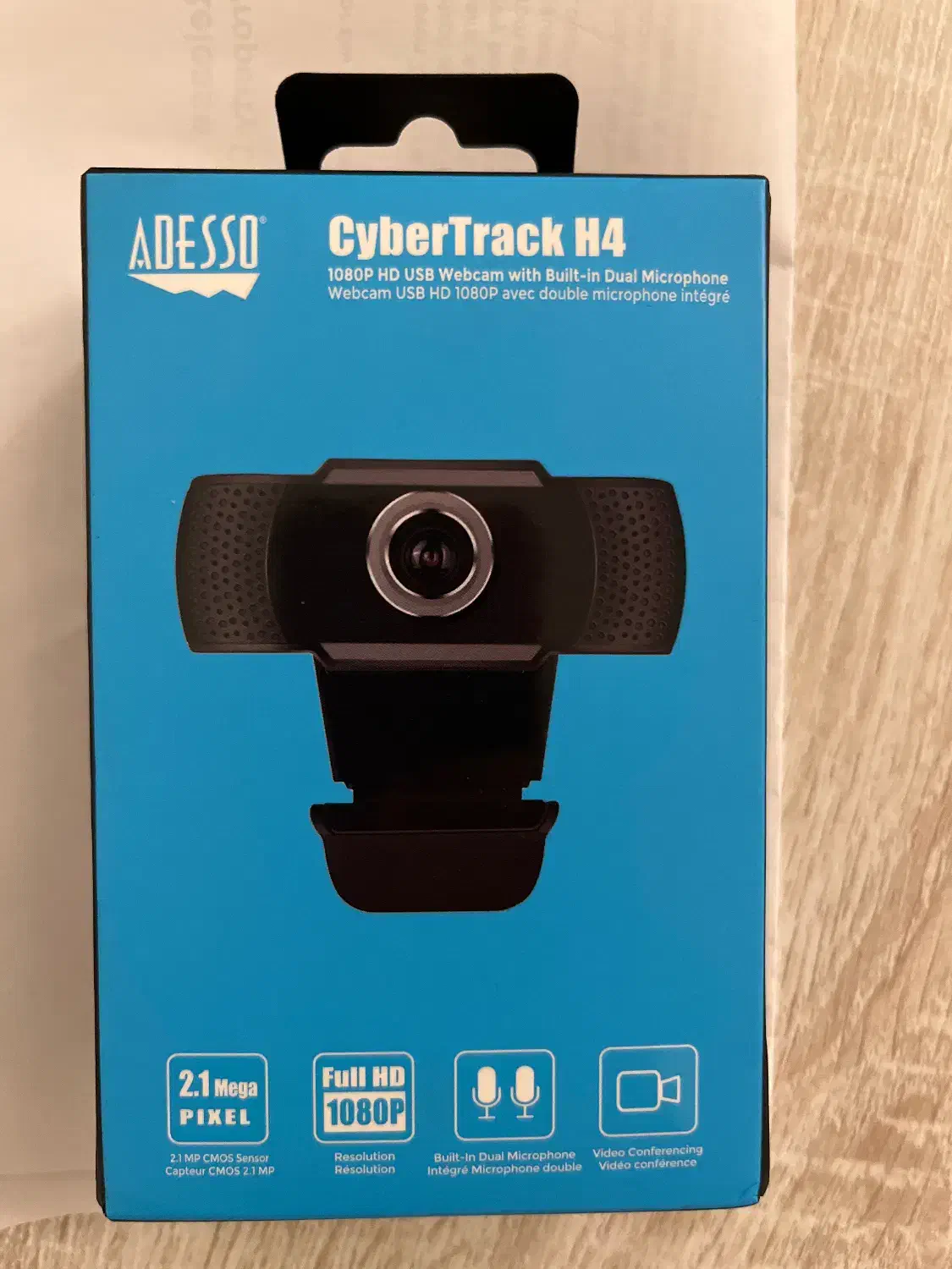 وب کم با میکروفن webcam with built-in microphone|قطعات و لوازم جانبی رایانه|تهران, شهرک آزمایش|دیوار