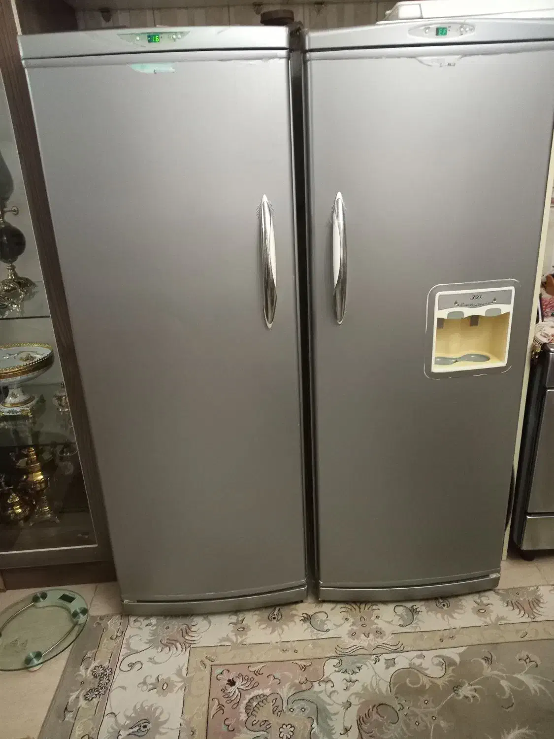 یخچال وفریزر دوقلو مارک پارس|یخچال و فریزر|اردبیل, |دیوار