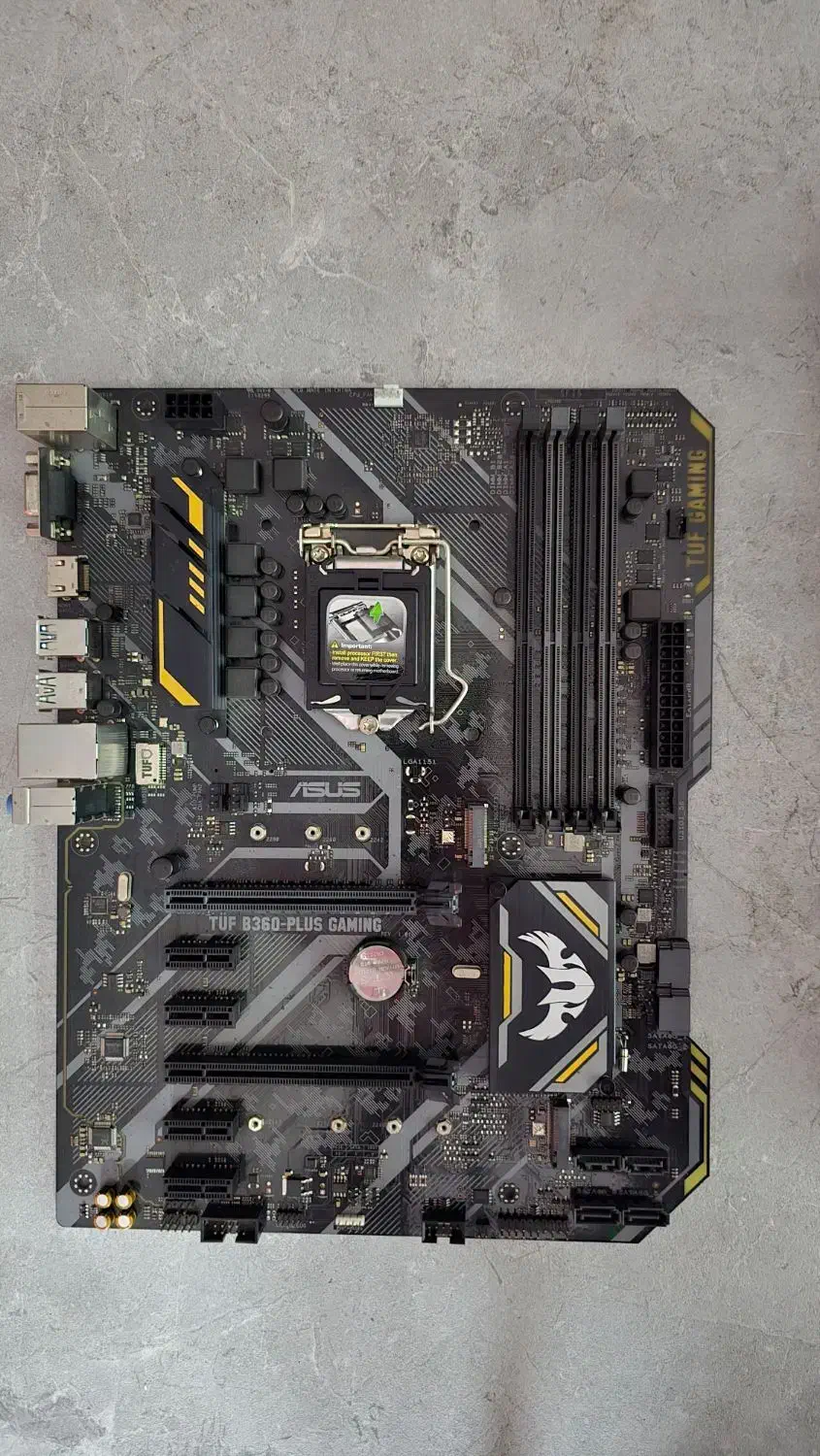 مادربرد B360 plus tuf gaming asus new|قطعات و لوازم جانبی رایانه|فردیس, فردیس|دیوار