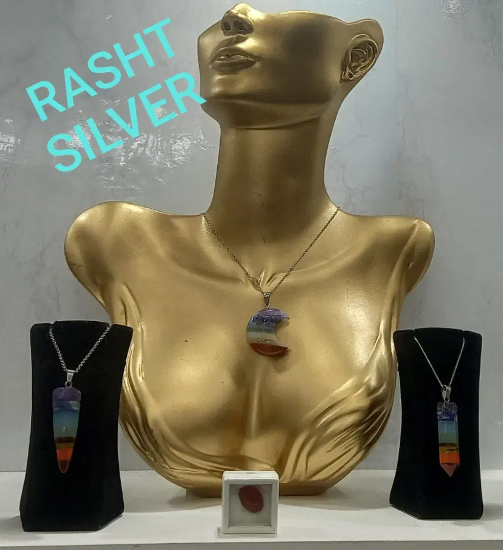 نقره و سنگهای اصل معدنی|جواهرات|رشت, بازار|دیوار