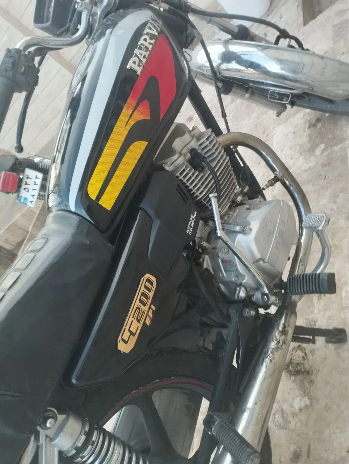 موتور ۲۰۰ پرواز مدل ۱۴۰۱|موتورسیکلت|محلات, |دیوار