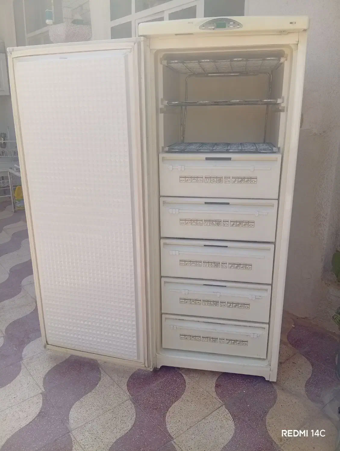 فریزرپارس7طبقه سالم موتور ناسیونال|یخچال و فریزر|شیراز, دشت چنار|دیوار