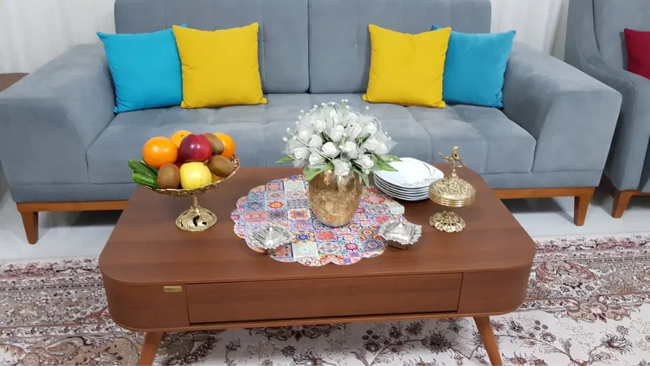 مبل هفت نفره|مبلمان خانگی و میز عسلی|آشخانه, |دیوار