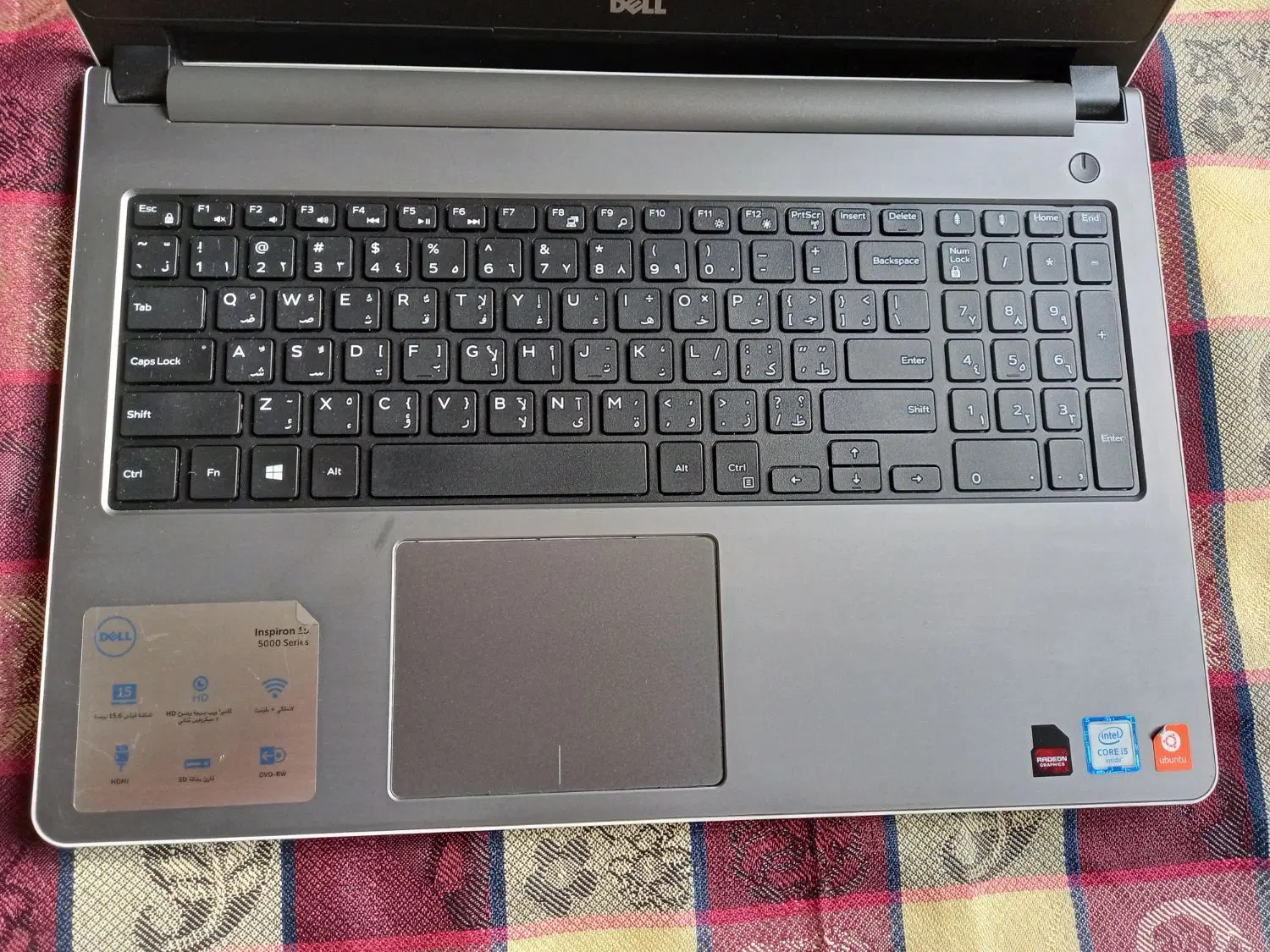 لپتاپ Dell Inspiron 5559|رایانه همراه|مشهد, شهید فرامرز عباسی|دیوار