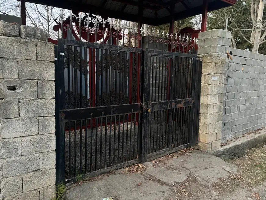 درب حیاط ویلا باغ ۳/۵متر با ستون|مصالح و تجهیزات ساختمان|کلاردشت, |دیوار