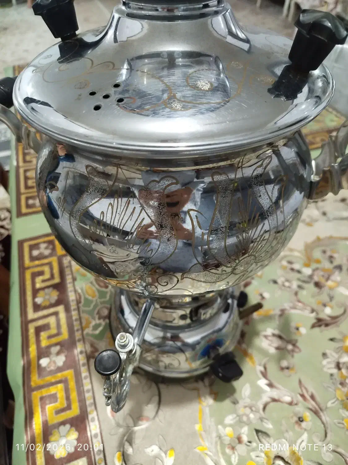 سماور گازی|سماور، چای‌ساز، قهوه‌ساز|نجف‌آباد, فاز ۴ شهرک آزادگان|دیوار